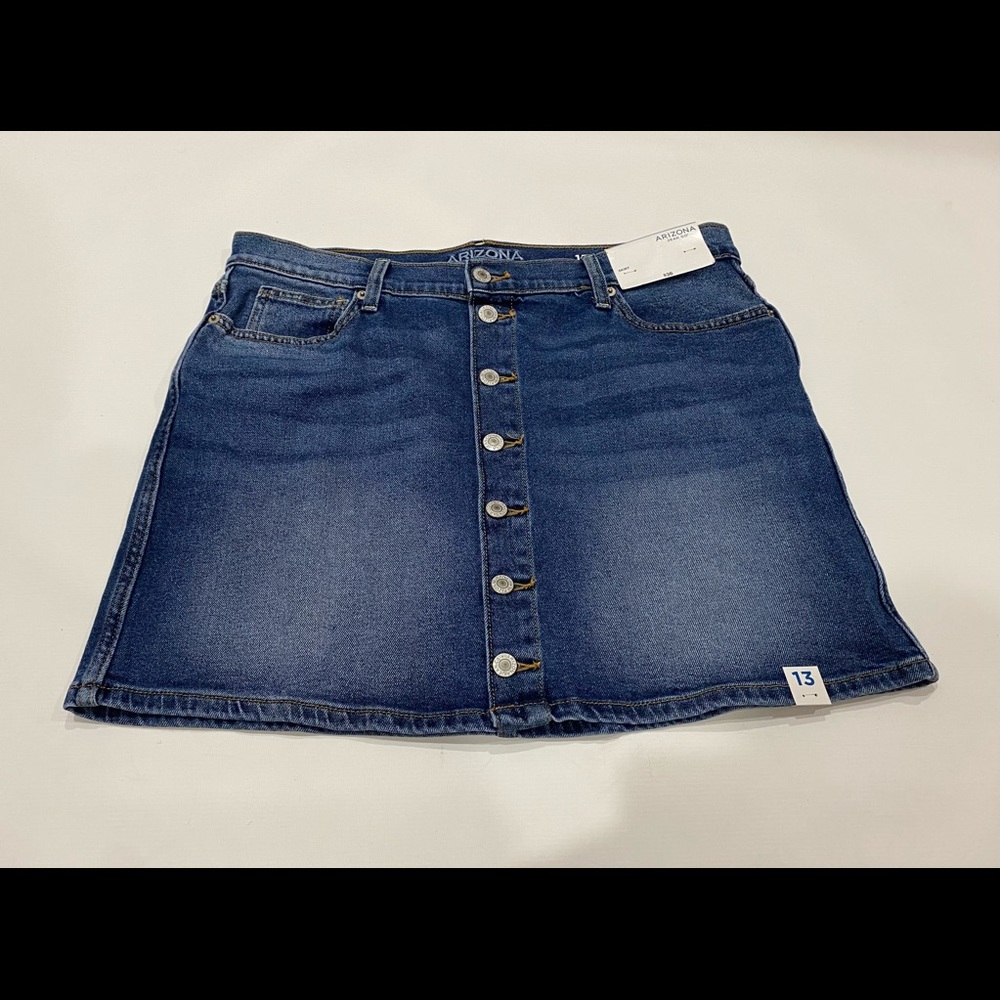 Juniors Frontier Denim Skirt